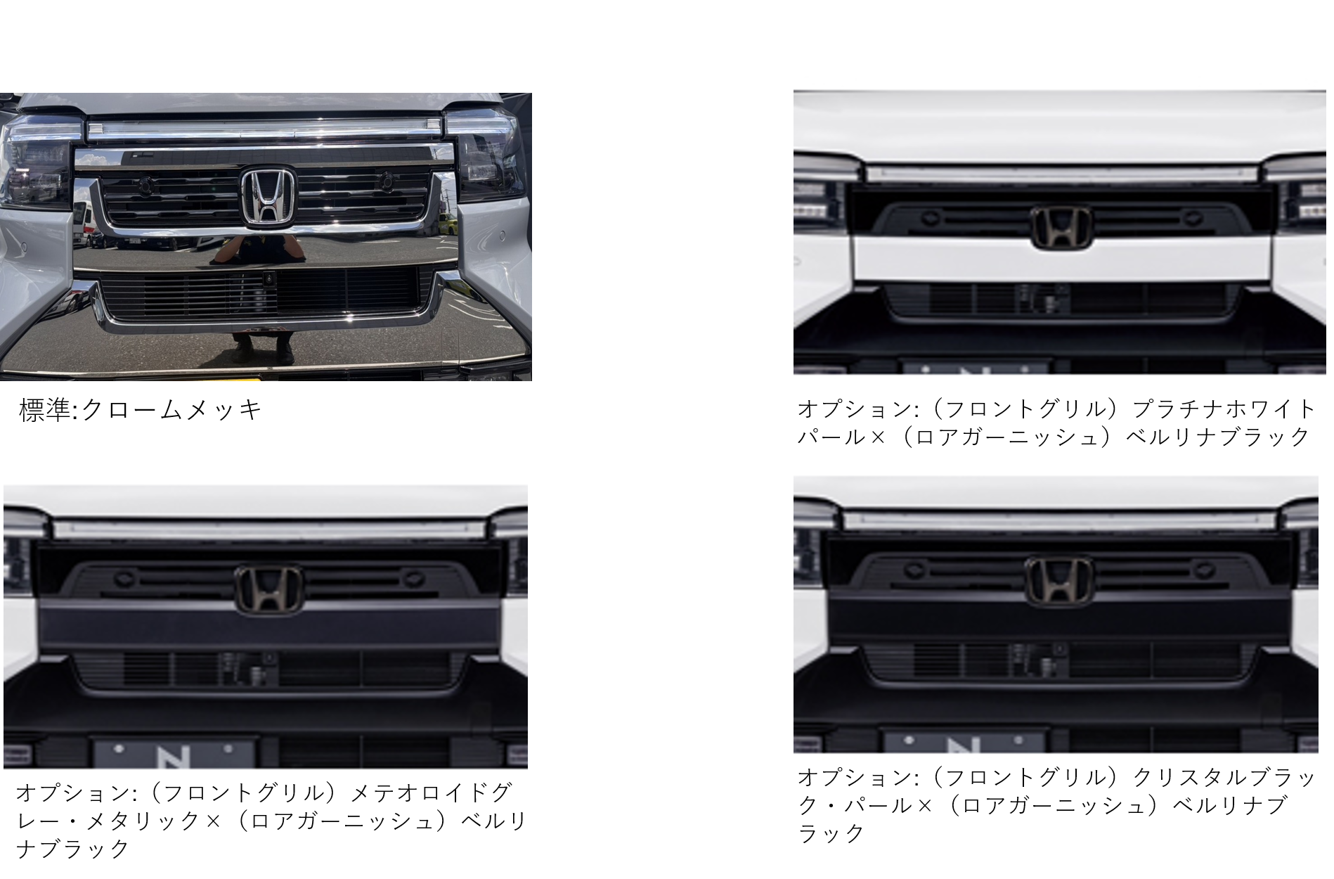 新型NBOXカスタム フロントグリル変更できます！ - 【公式】Honda Cars
