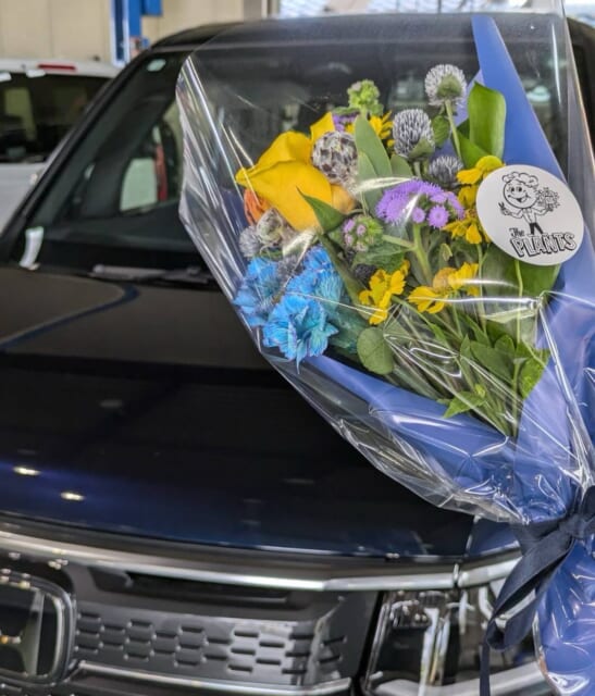 ✴︎
✴︎
おはようございます！
ホンダカーズ磯城です🚙
いつも女性の方の納車時にはお花をプレゼント...